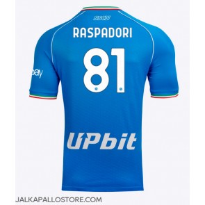 SSC Napoli Giacomo Raspadori #81 Kotipaita 2023-24 Lyhythihainen